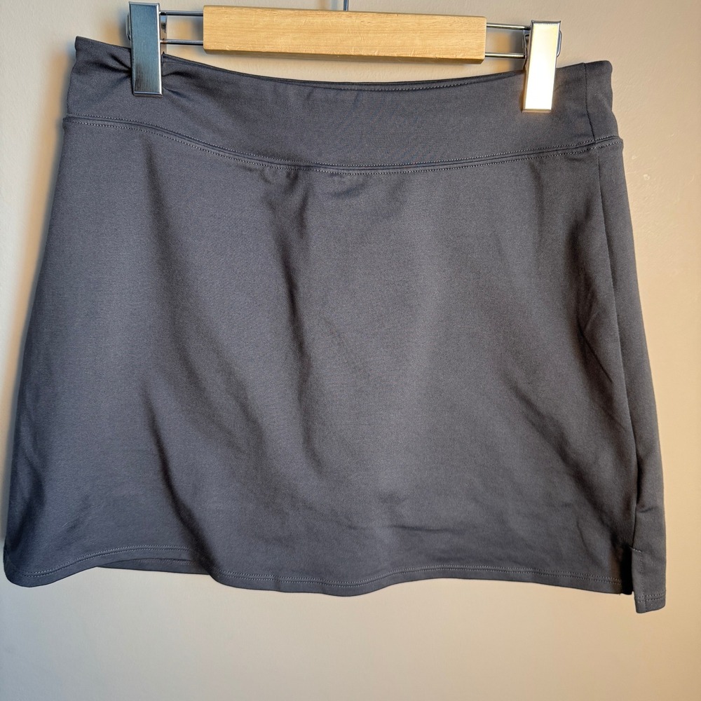 Tranquility by Colorado Clothing Athletic Skort Tennis Golf Skirt Charcoal Small